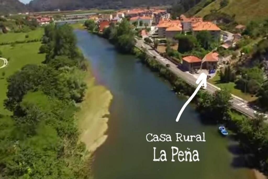 Casa Rural La Pena En Unquera Eksteriør billede